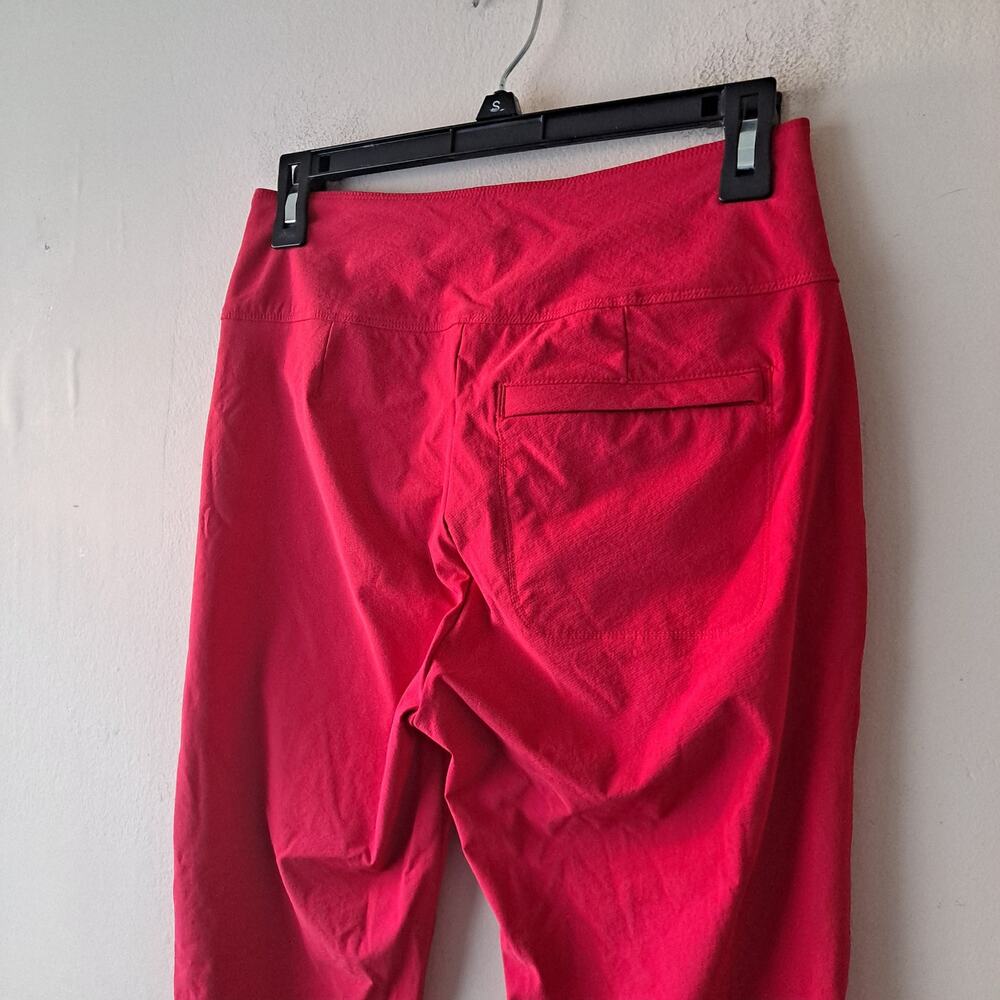 Athleta Wander Slim Ankle Pants Activewear Athleisure Travel Pink Women's Size 6 - Picture 7 of 11